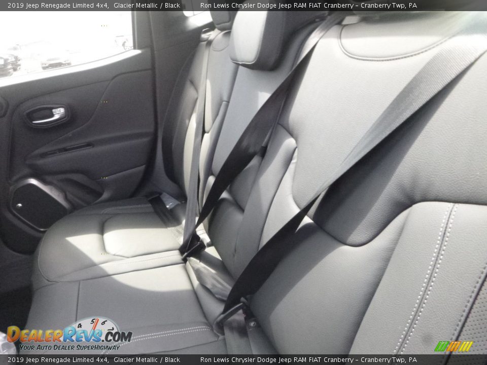 2019 Jeep Renegade Limited 4x4 Glacier Metallic / Black Photo #13