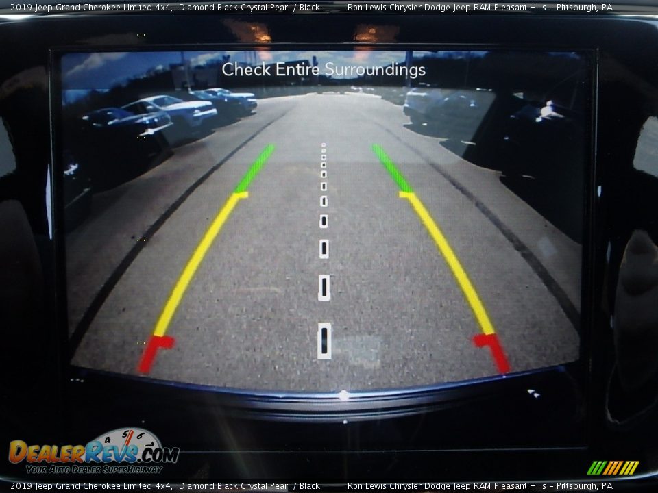 2019 Jeep Grand Cherokee Limited 4x4 Diamond Black Crystal Pearl / Black Photo #16