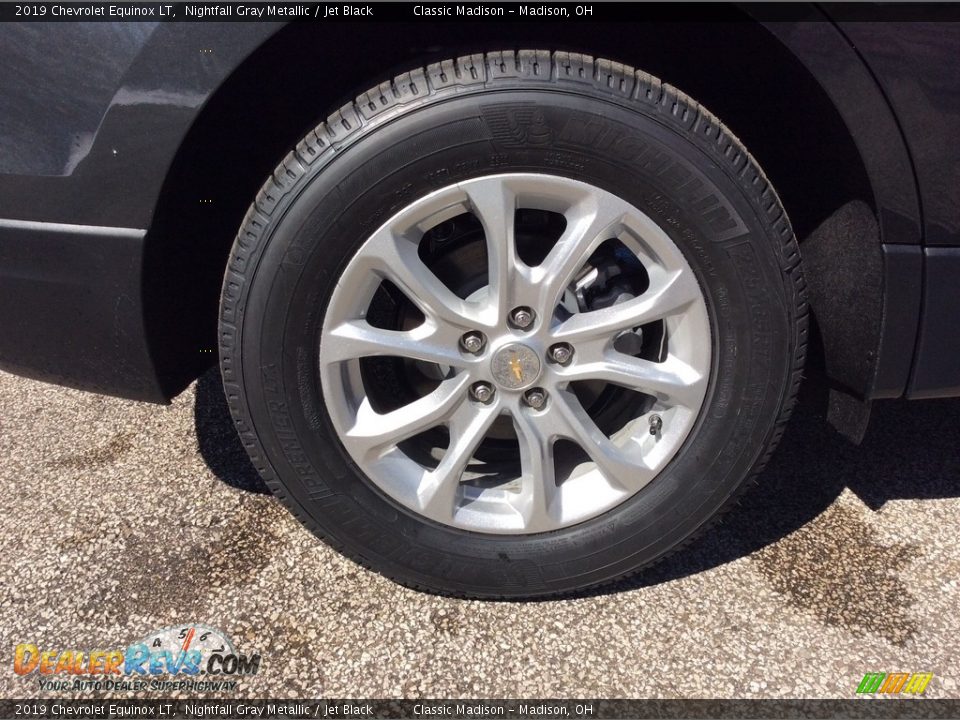 2019 Chevrolet Equinox LT Nightfall Gray Metallic / Jet Black Photo #7