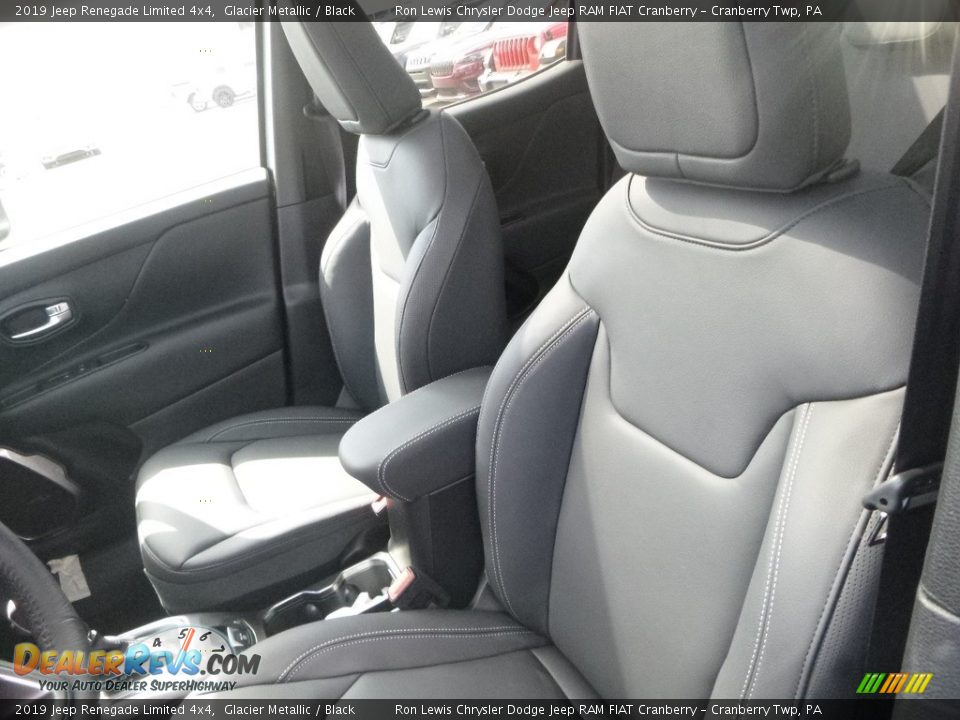 2019 Jeep Renegade Limited 4x4 Glacier Metallic / Black Photo #15