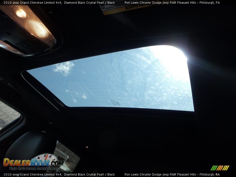 2019 Jeep Grand Cherokee Limited 4x4 Diamond Black Crystal Pearl / Black Photo #20