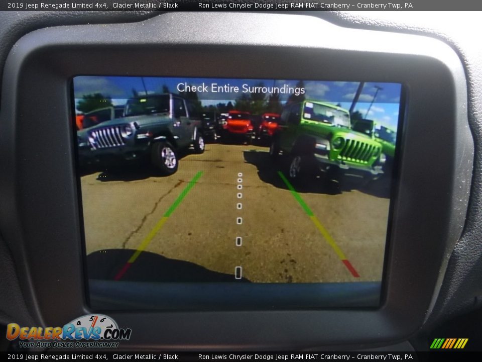 2019 Jeep Renegade Limited 4x4 Glacier Metallic / Black Photo #18