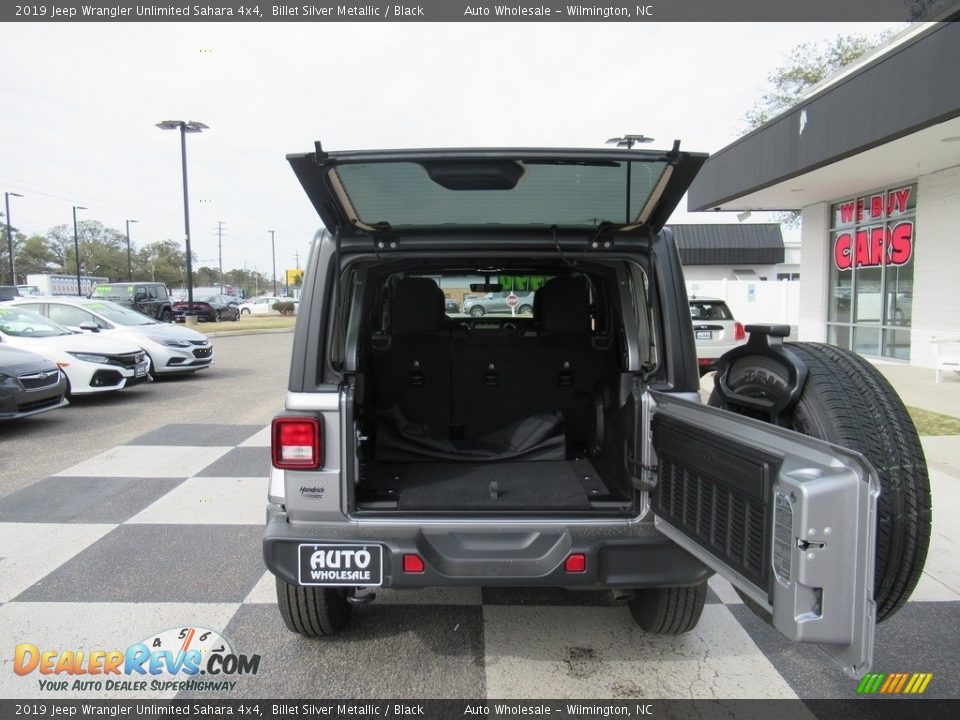 2019 Jeep Wrangler Unlimited Sahara 4x4 Billet Silver Metallic / Black Photo #5