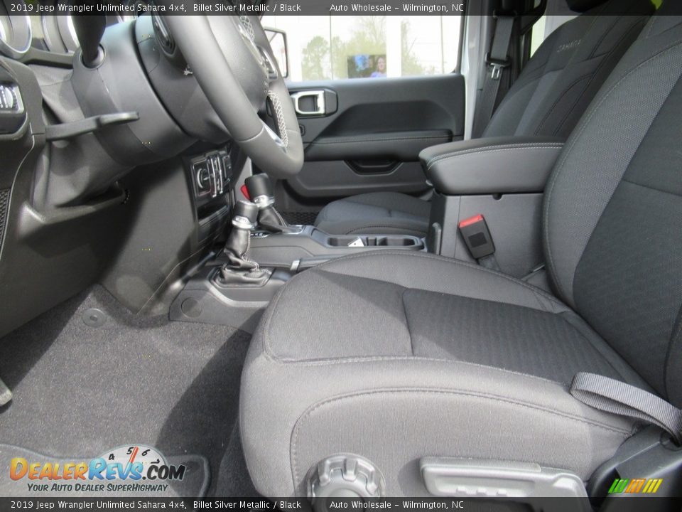 2019 Jeep Wrangler Unlimited Sahara 4x4 Billet Silver Metallic / Black Photo #10