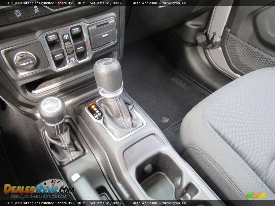 2019 Jeep Wrangler Unlimited Sahara 4x4 Billet Silver Metallic / Black Photo #19