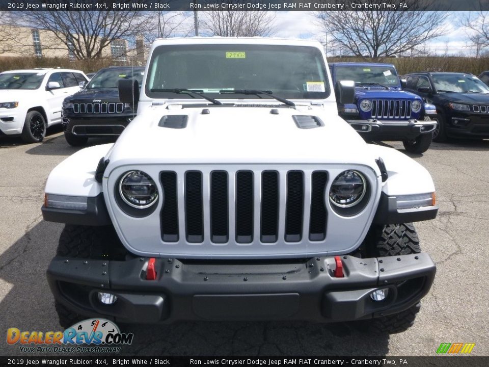 2019 Jeep Wrangler Rubicon 4x4 Bright White / Black Photo #8