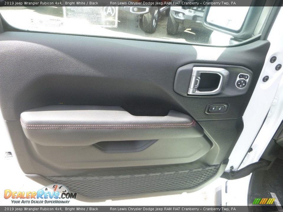 2019 Jeep Wrangler Rubicon 4x4 Bright White / Black Photo #14