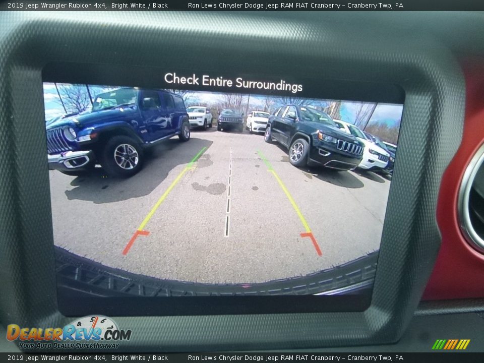 2019 Jeep Wrangler Rubicon 4x4 Bright White / Black Photo #18