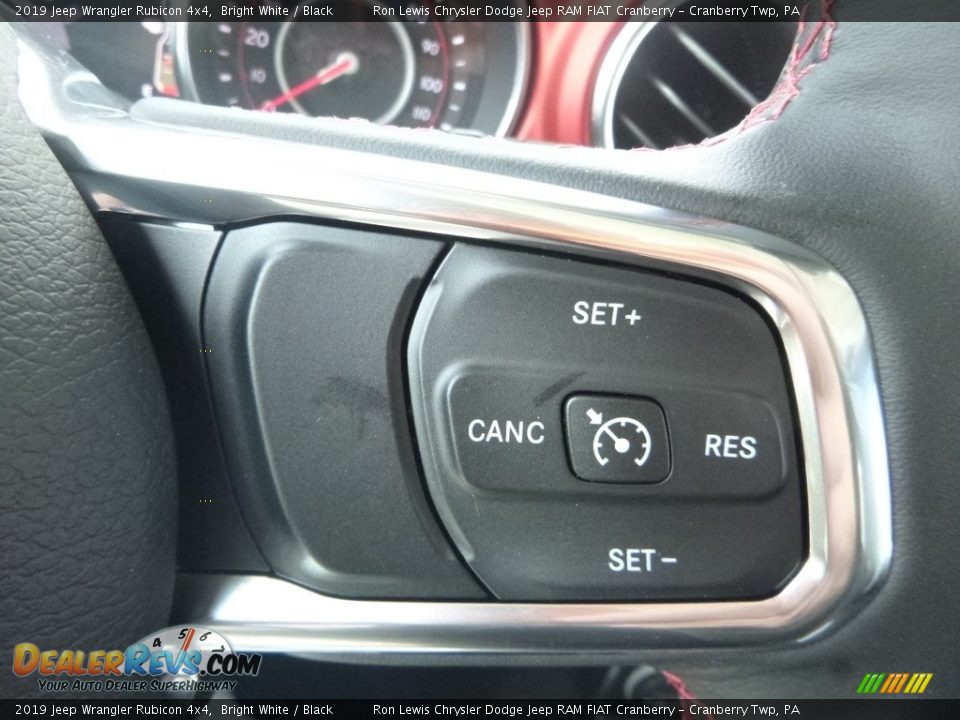 2019 Jeep Wrangler Rubicon 4x4 Bright White / Black Photo #19