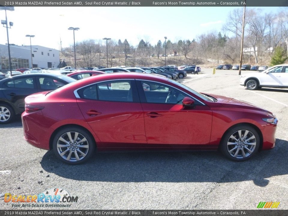 2019 Mazda MAZDA3 Preferred Sedan AWD Soul Red Crystal Metallic / Black Photo #1
