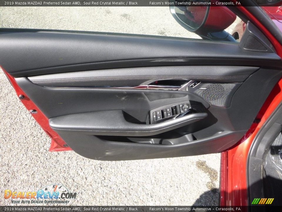 2019 Mazda MAZDA3 Preferred Sedan AWD Soul Red Crystal Metallic / Black Photo #6