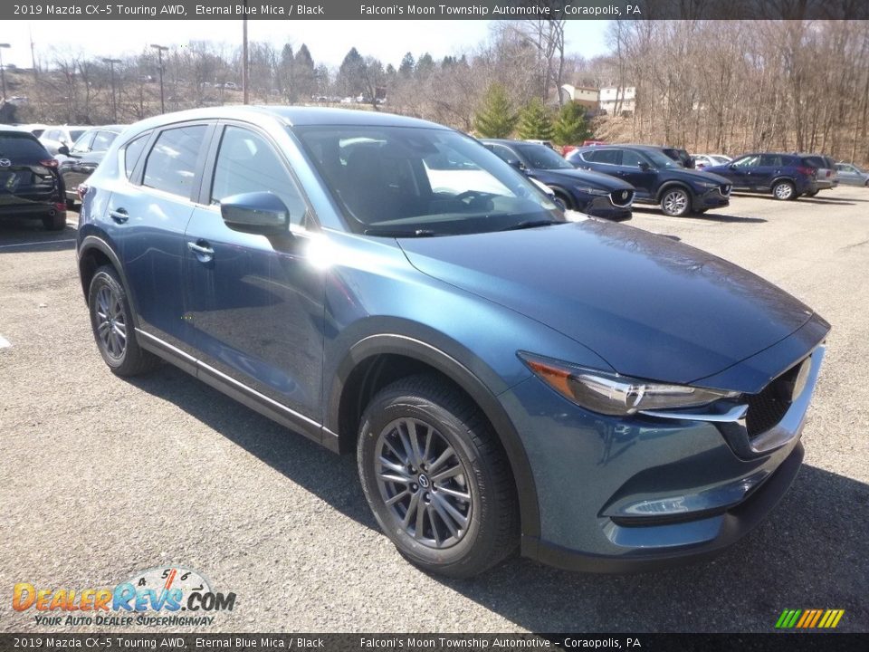 2019 Mazda CX-5 Touring AWD Eternal Blue Mica / Black Photo #3