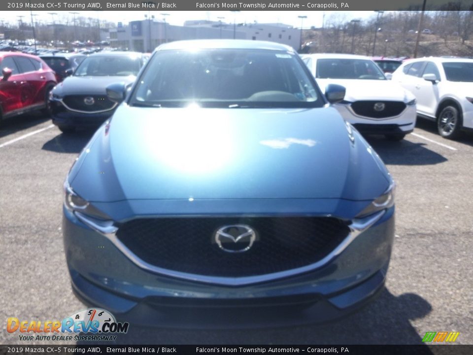 2019 Mazda CX-5 Touring AWD Eternal Blue Mica / Black Photo #4