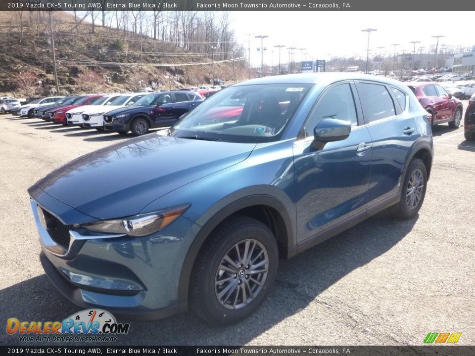 2019 Mazda CX-5 Touring AWD Eternal Blue Mica / Black Photo #5