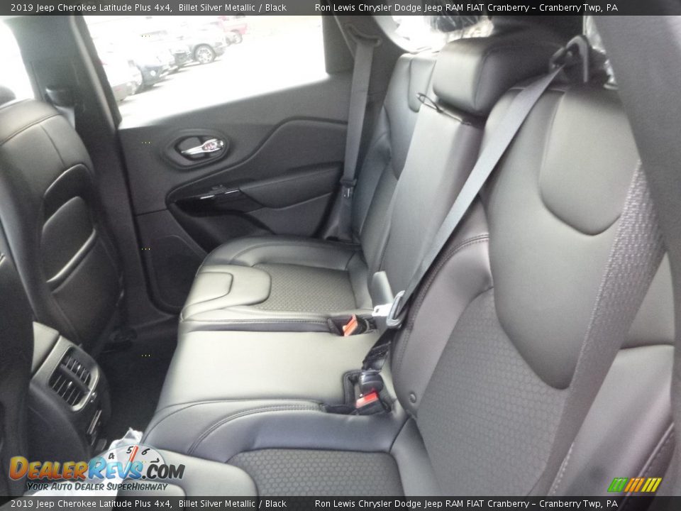 2019 Jeep Cherokee Latitude Plus 4x4 Billet Silver Metallic / Black Photo #11
