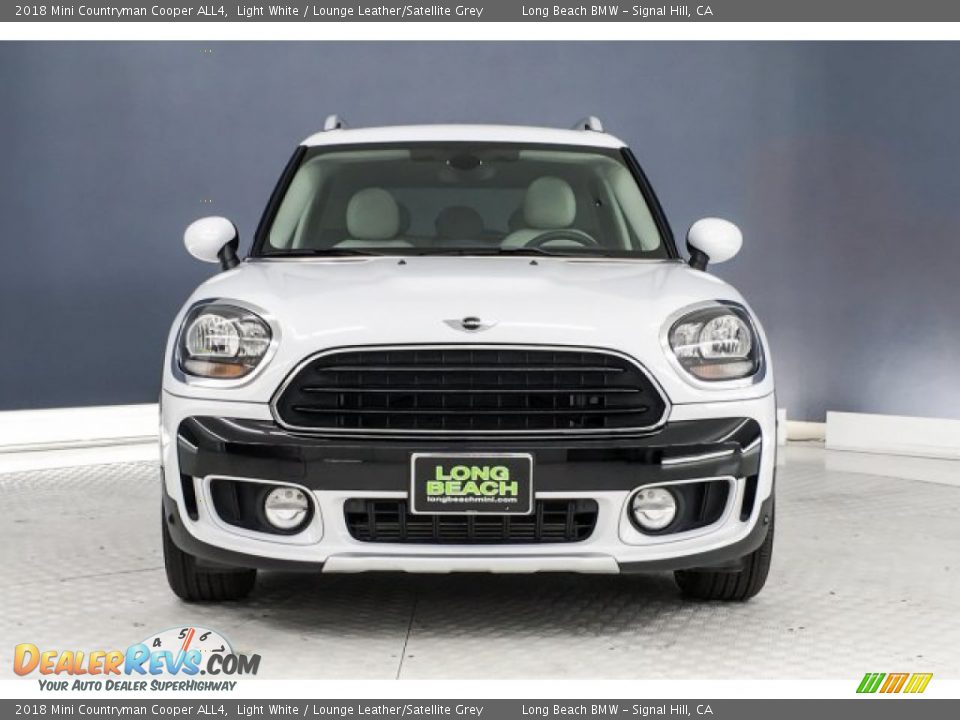 2018 Mini Countryman Cooper ALL4 Light White / Lounge Leather/Satellite Grey Photo #2