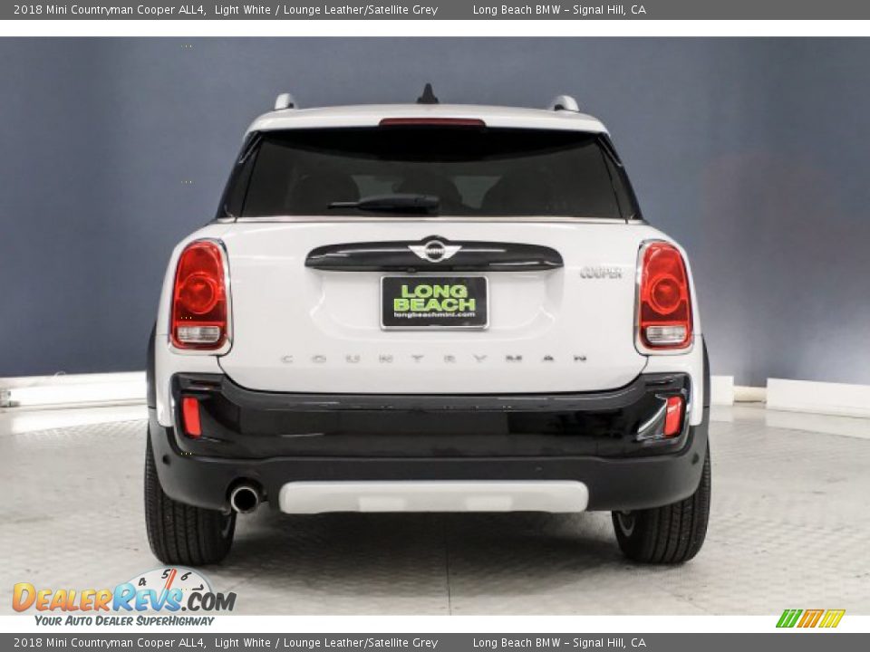 2018 Mini Countryman Cooper ALL4 Light White / Lounge Leather/Satellite Grey Photo #3