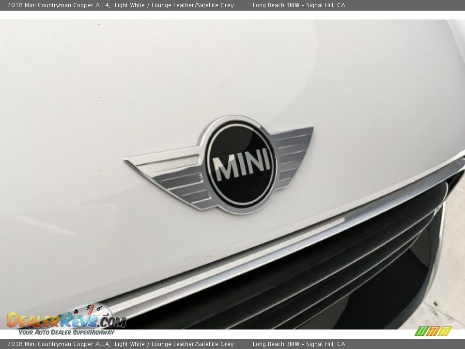 2018 Mini Countryman Cooper ALL4 Light White / Lounge Leather/Satellite Grey Photo #32