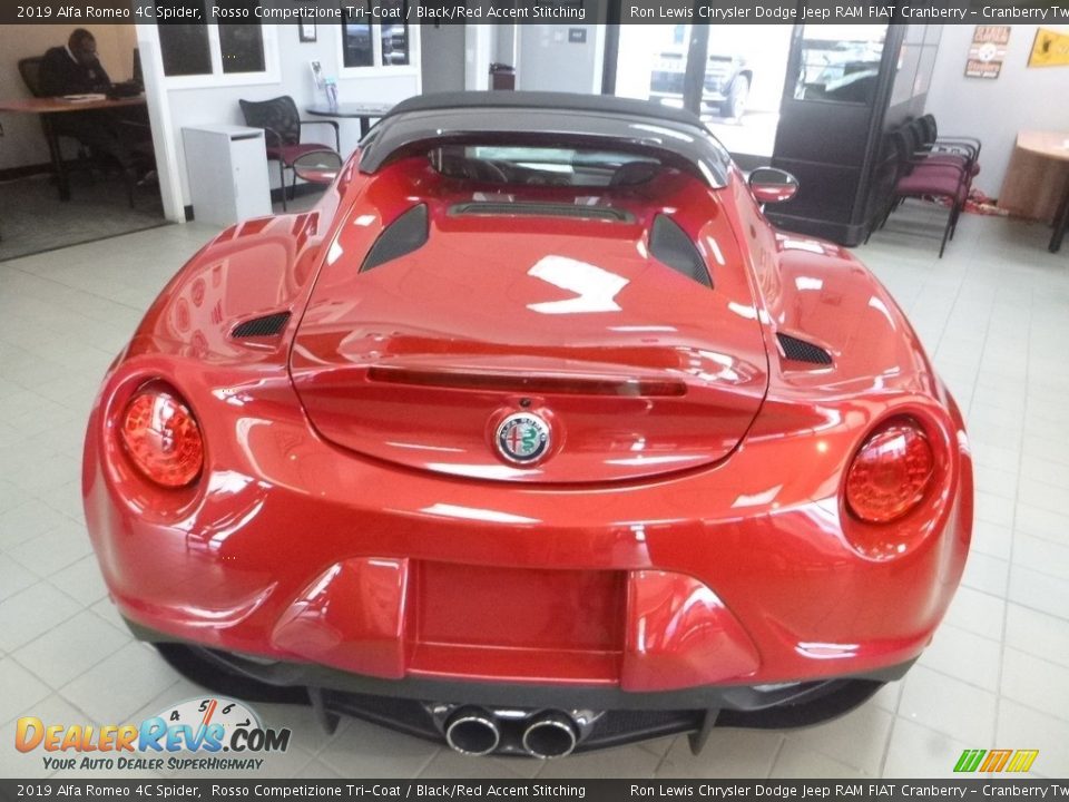 Exhaust of 2019 Alfa Romeo 4C Spider Photo #5