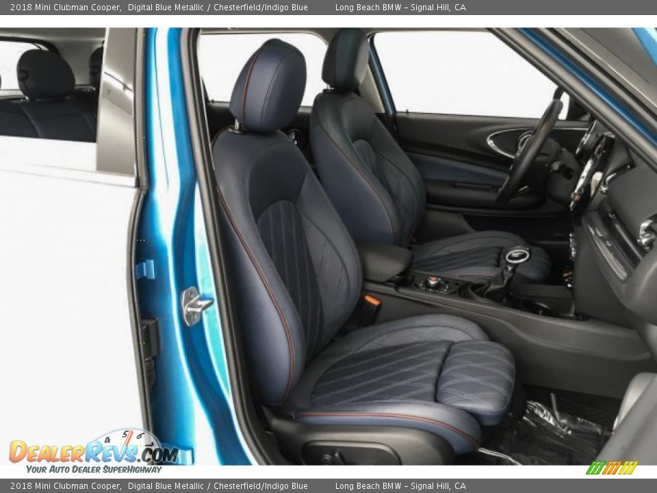 Chesterfield/Indigo Blue Interior - 2018 Mini Clubman Cooper Photo #6
