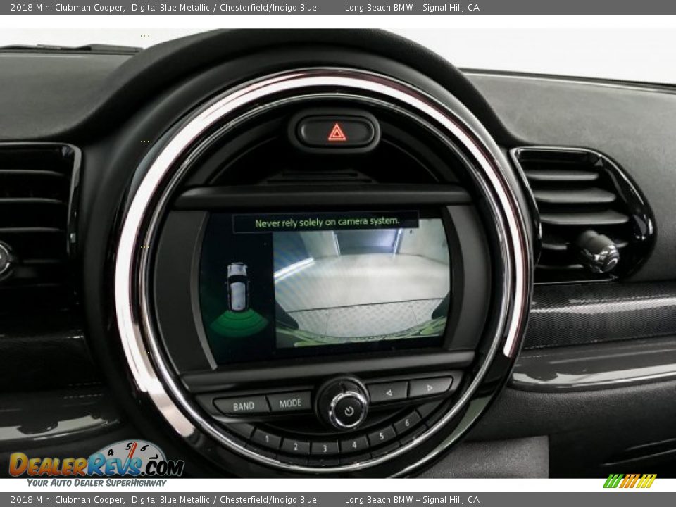 2018 Mini Clubman Cooper Digital Blue Metallic / Chesterfield/Indigo Blue Photo #13