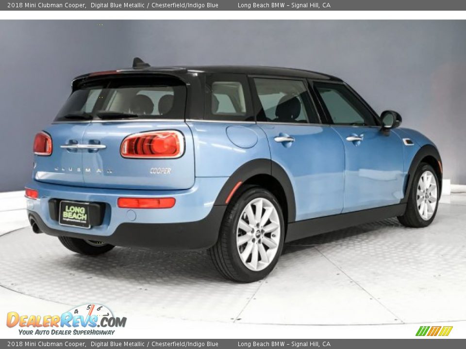 Digital Blue Metallic 2018 Mini Clubman Cooper Photo #17
