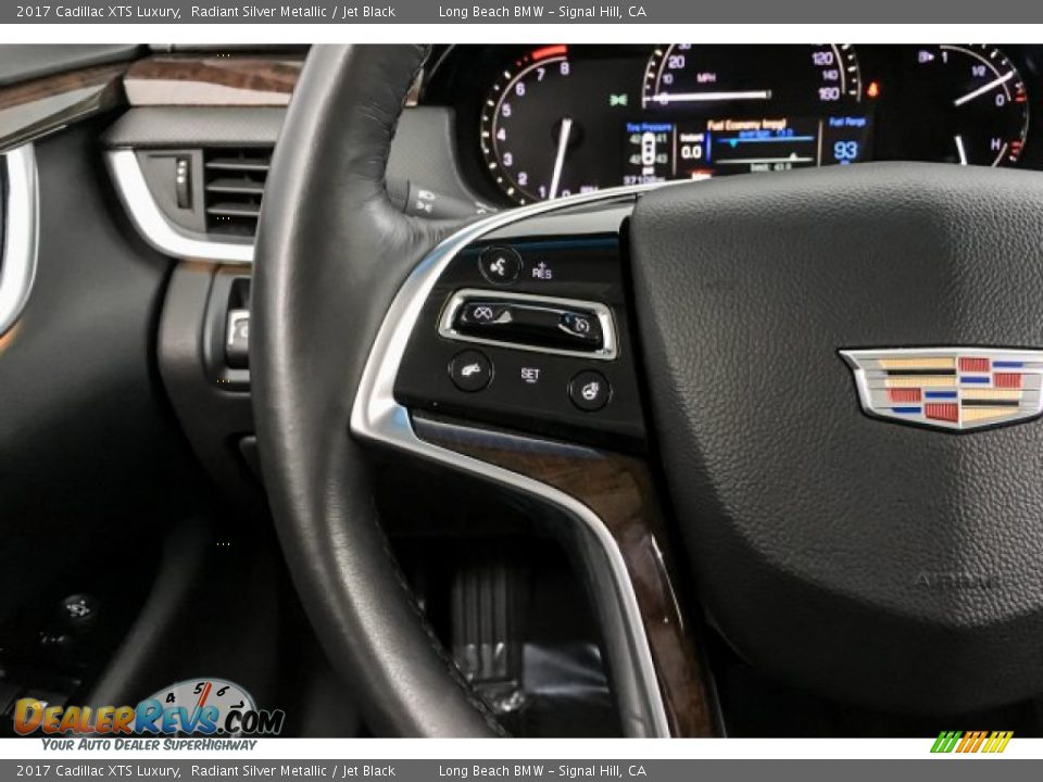 2017 Cadillac XTS Luxury Radiant Silver Metallic / Jet Black Photo #15
