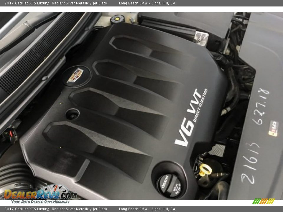 2017 Cadillac XTS Luxury Radiant Silver Metallic / Jet Black Photo #29