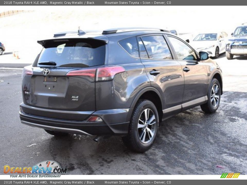 2018 Toyota RAV4 XLE AWD Magnetic Gray Metallic / Black Photo #6