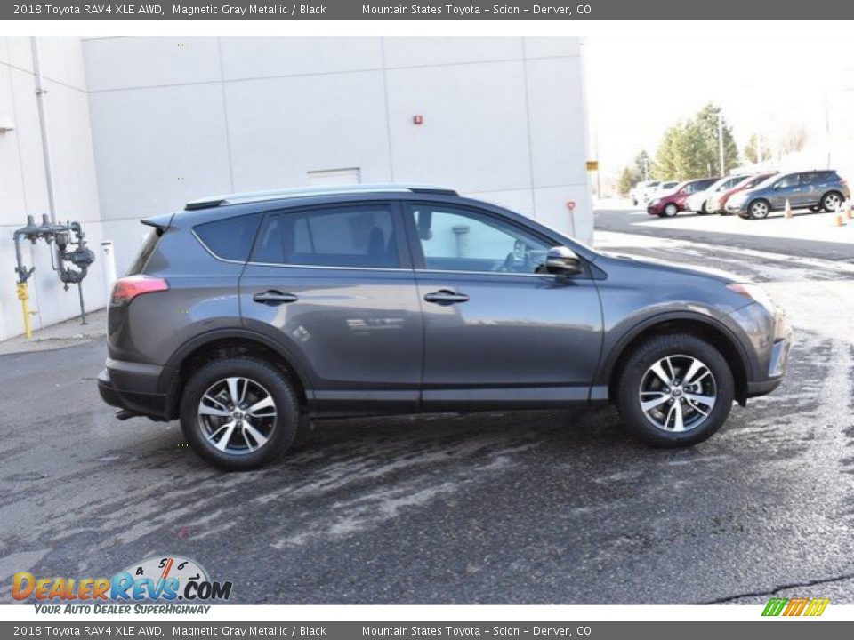 2018 Toyota RAV4 XLE AWD Magnetic Gray Metallic / Black Photo #7