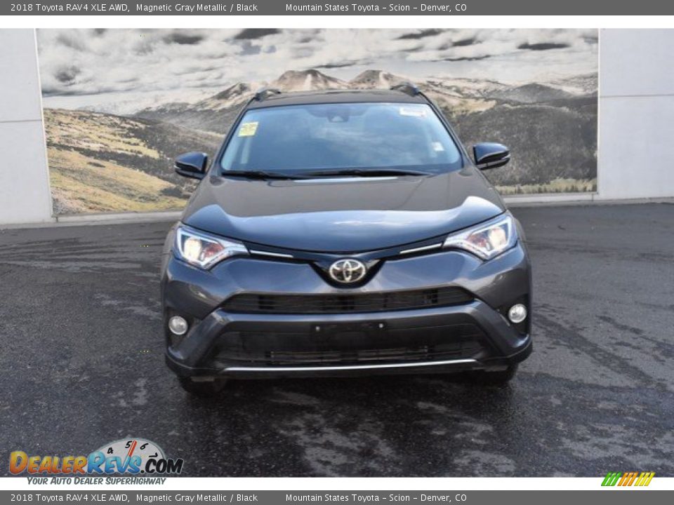 2018 Toyota RAV4 XLE AWD Magnetic Gray Metallic / Black Photo #8