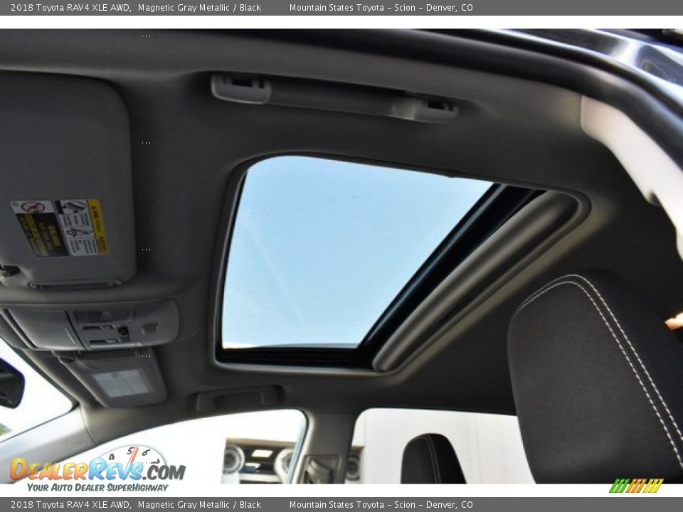2018 Toyota RAV4 XLE AWD Magnetic Gray Metallic / Black Photo #10