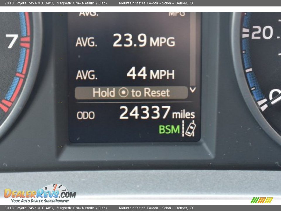 2018 Toyota RAV4 XLE AWD Magnetic Gray Metallic / Black Photo #12