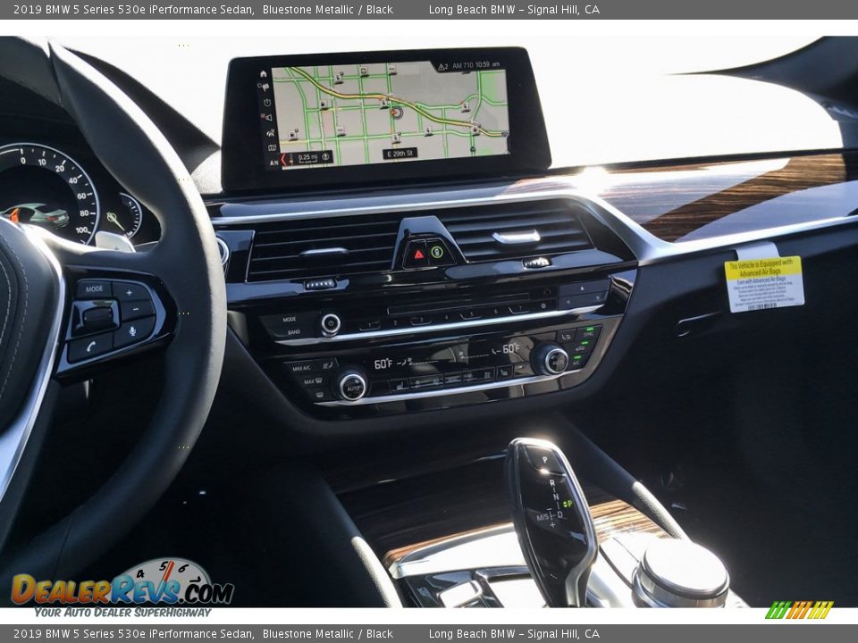 2019 BMW 5 Series 530e iPerformance Sedan Bluestone Metallic / Black Photo #6
