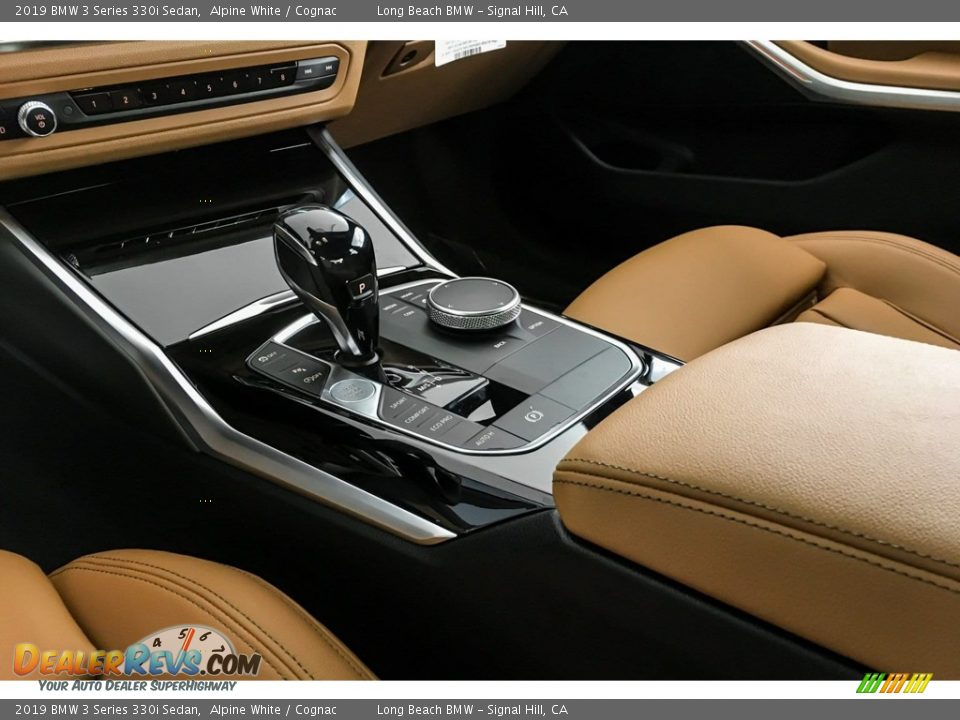 2019 BMW 3 Series 330i Sedan Alpine White / Cognac Photo #7