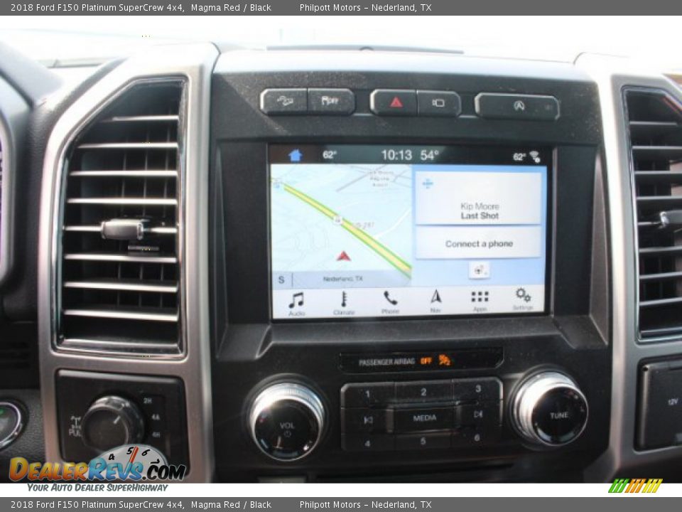 2018 Ford F150 Platinum SuperCrew 4x4 Magma Red / Black Photo #15