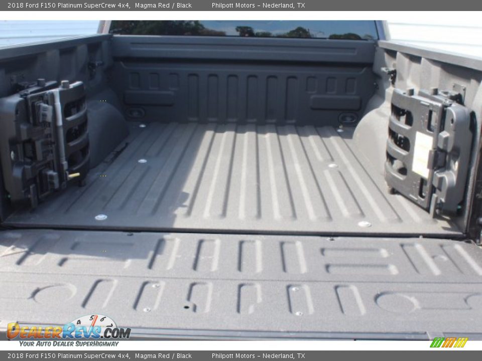 2018 Ford F150 Platinum SuperCrew 4x4 Magma Red / Black Photo #27