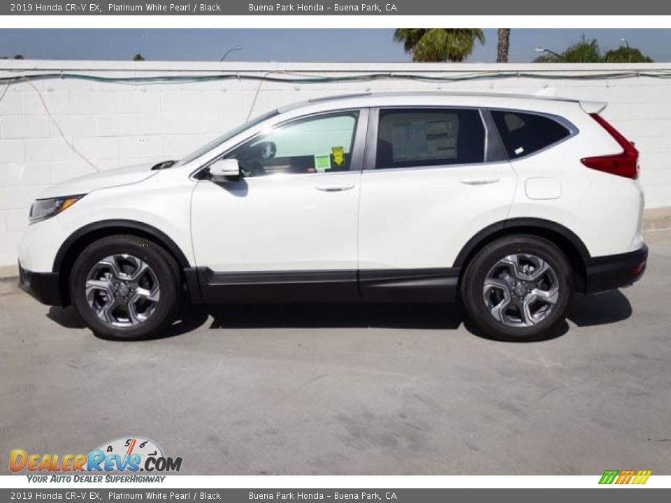 2019 Honda CR-V EX Platinum White Pearl / Black Photo #5