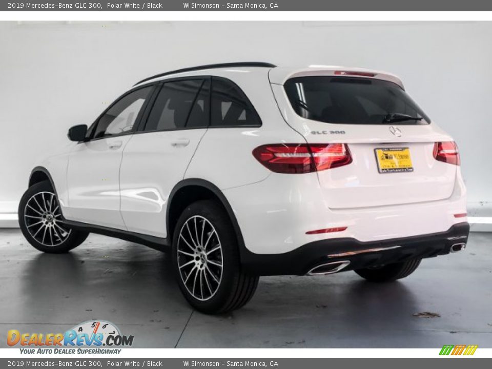 2019 Mercedes-Benz GLC 300 Polar White / Black Photo #2
