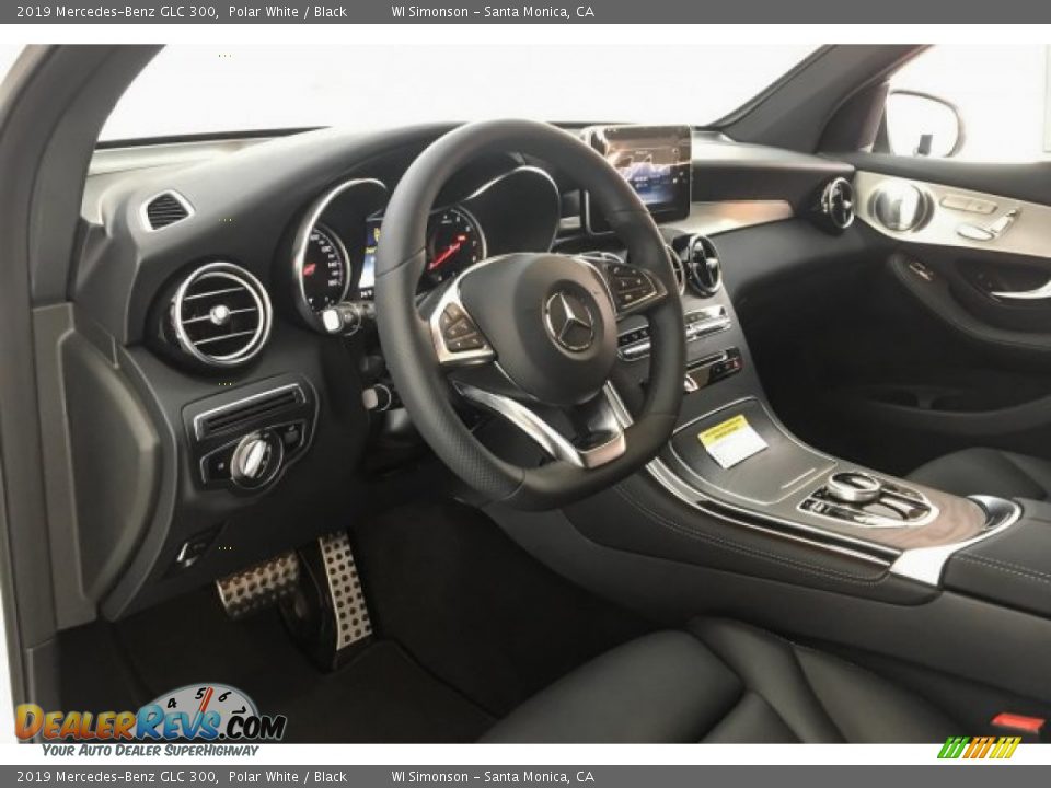 2019 Mercedes-Benz GLC 300 Polar White / Black Photo #4