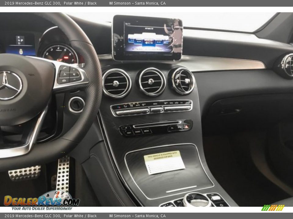 2019 Mercedes-Benz GLC 300 Polar White / Black Photo #6