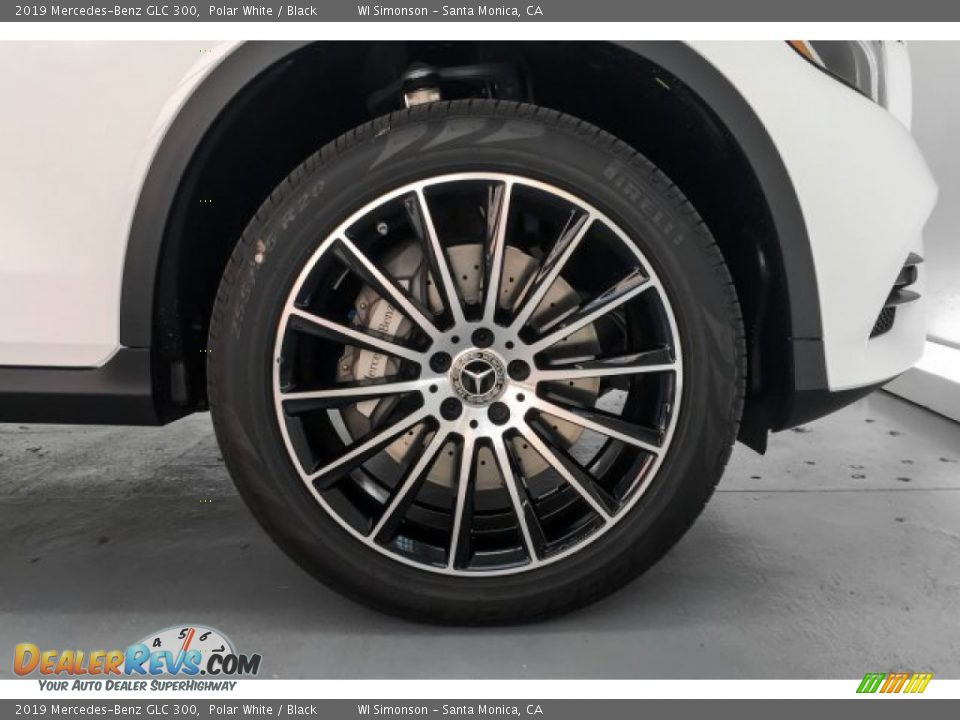 2019 Mercedes-Benz GLC 300 Polar White / Black Photo #9