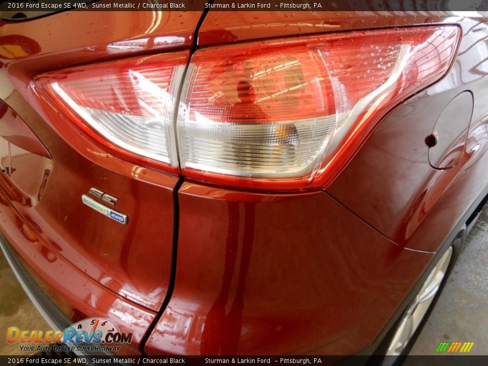 2016 Ford Escape SE 4WD Sunset Metallic / Charcoal Black Photo #4
