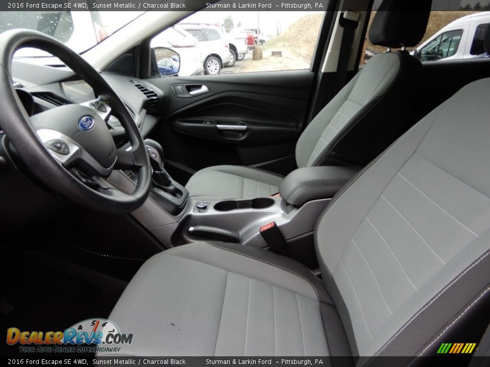 2016 Ford Escape SE 4WD Sunset Metallic / Charcoal Black Photo #15