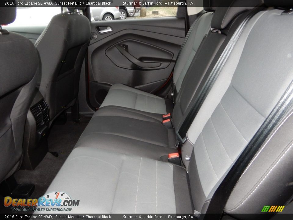 2016 Ford Escape SE 4WD Sunset Metallic / Charcoal Black Photo #16
