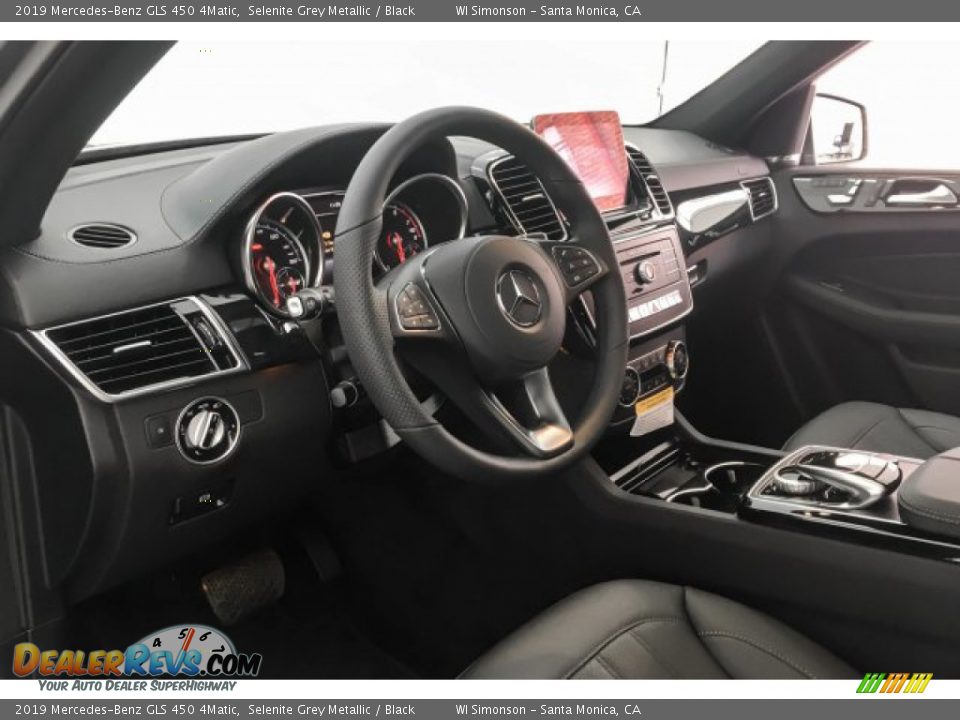 2019 Mercedes-Benz GLS 450 4Matic Selenite Grey Metallic / Black Photo #4