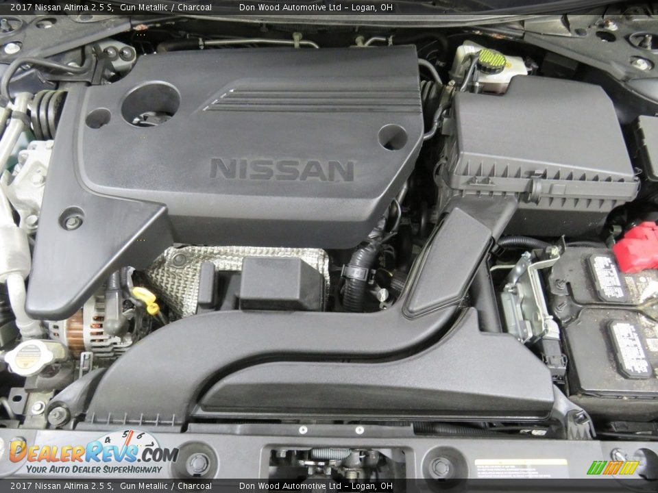 2017 Nissan Altima 2.5 S Gun Metallic / Charcoal Photo #7
