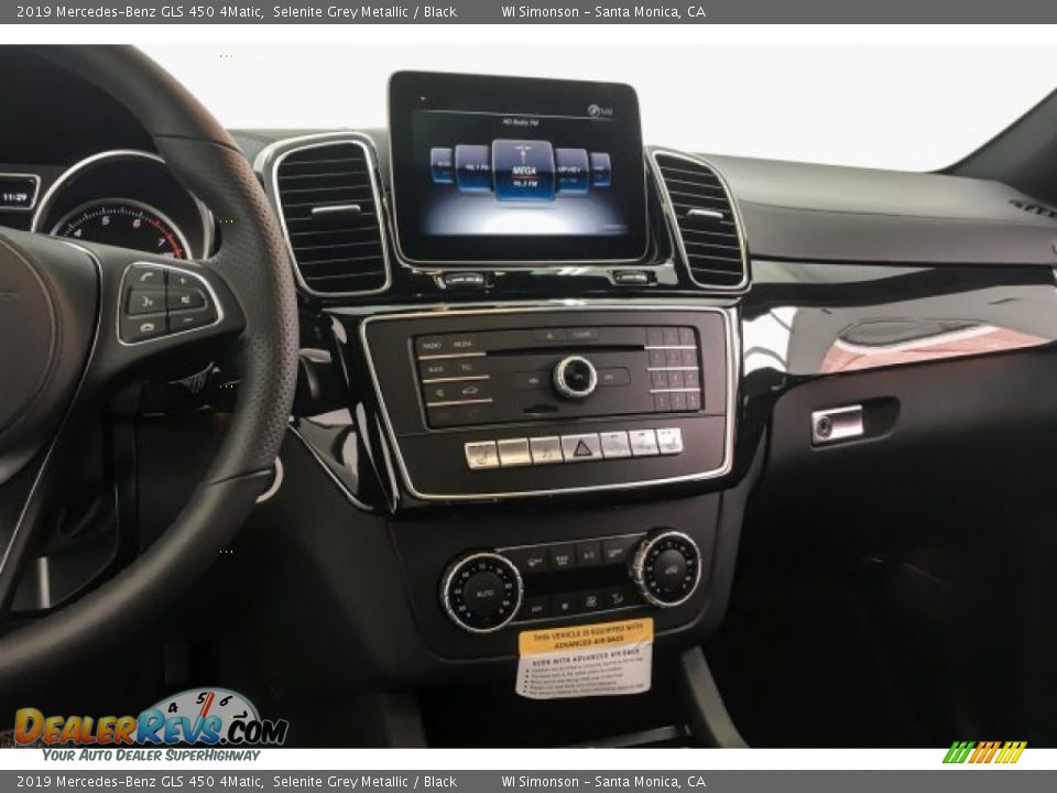 2019 Mercedes-Benz GLS 450 4Matic Selenite Grey Metallic / Black Photo #6