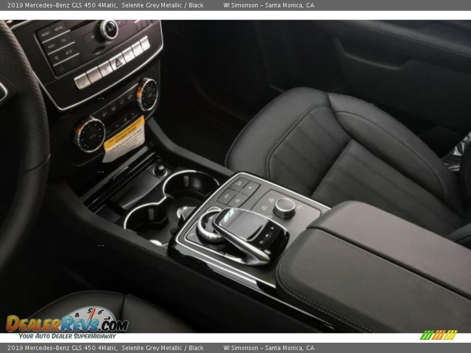 2019 Mercedes-Benz GLS 450 4Matic Selenite Grey Metallic / Black Photo #7