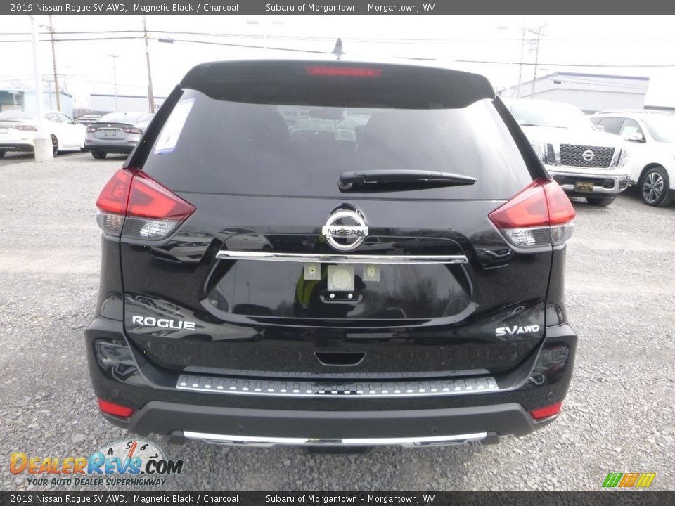 2019 Nissan Rogue SV AWD Magnetic Black / Charcoal Photo #5